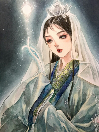 古风插画 by大花