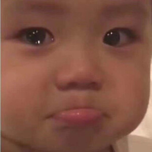 超级可爱的真人表情包