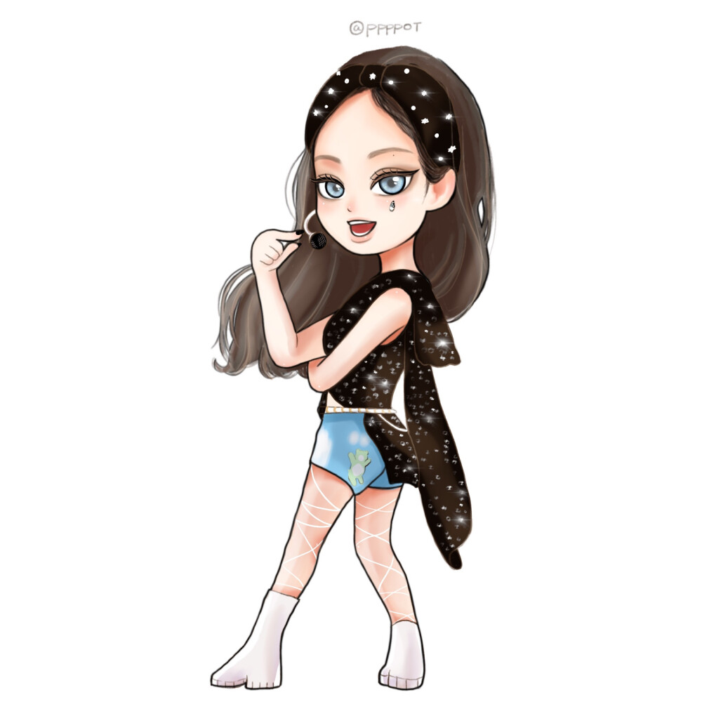 blackpink jennie 饭绘头像