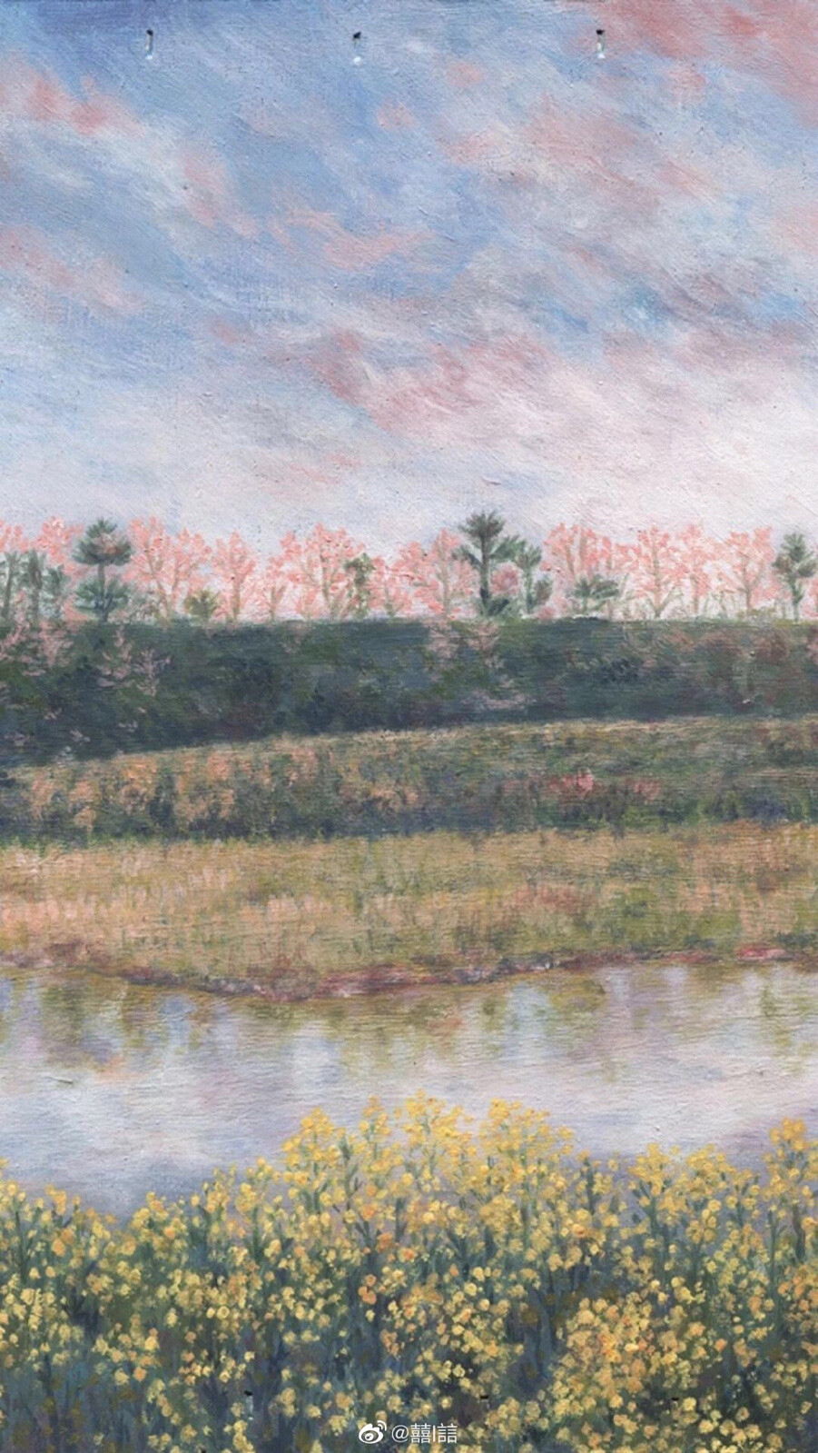 可爱/油画风/背景壁纸