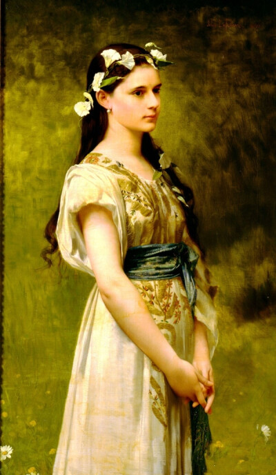 朱尔斯·约瑟夫·勒菲弗尔(jules joseph lefebvre 1836-1911)法国画家、教育家和理论家。 朱尔斯·约瑟夫·勒菲弗尔1836年3月14日出生于塞纳-马恩省