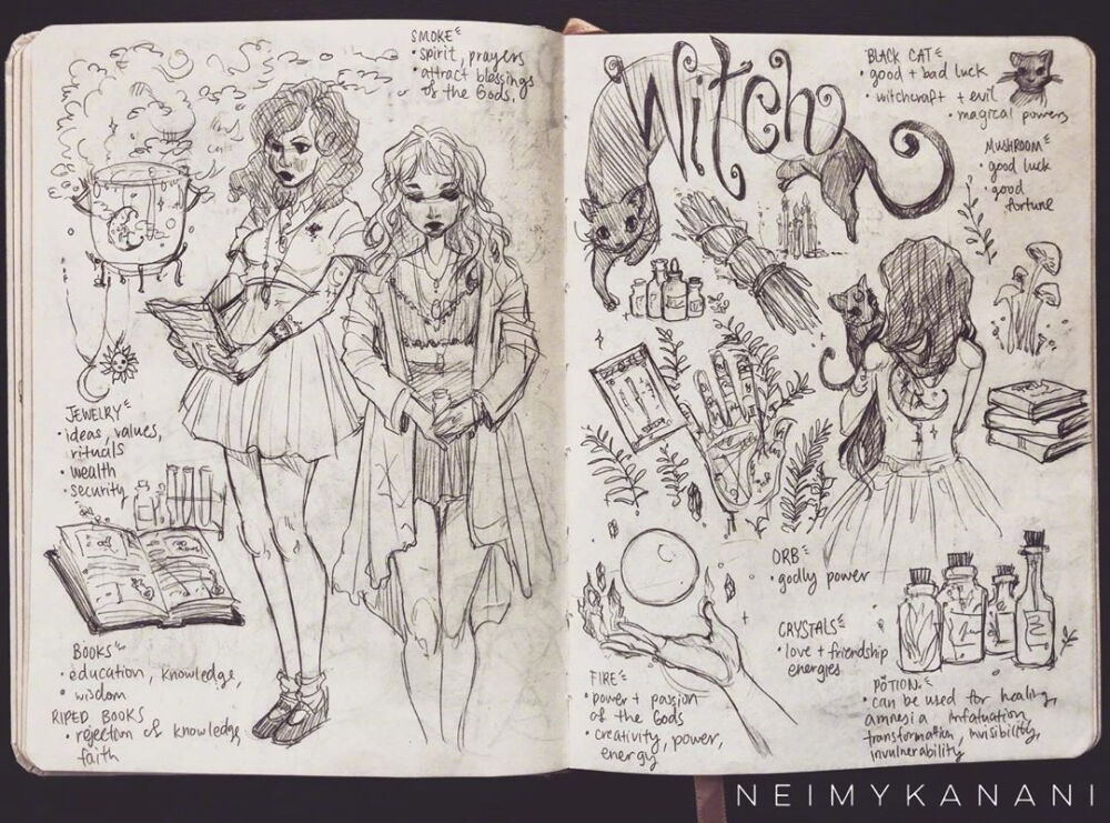 复古插画
Ins:neimykanani