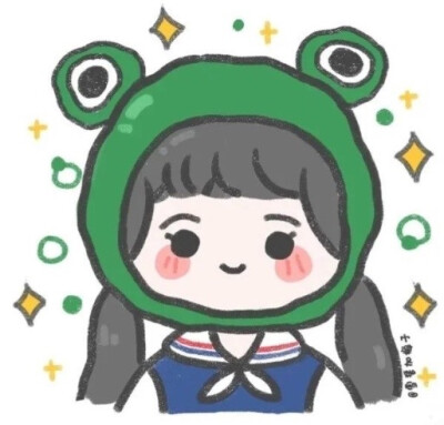 简单漂亮女生头像。
也是闺蜜头像哦！