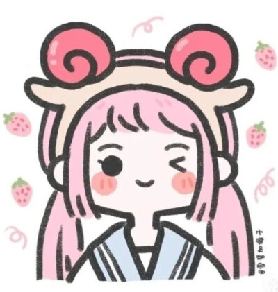 简单漂亮女生头像。
也是闺蜜头像哦！