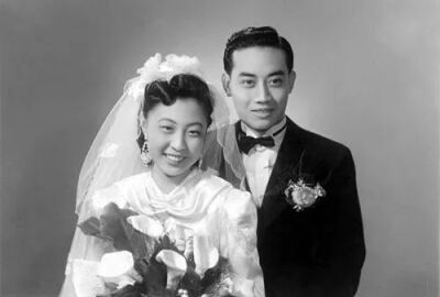 李世芳 姚宝琏
1943年结婚照