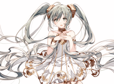 初音未来 绘师：migolu（p id=3989608） 本作品id=82869034