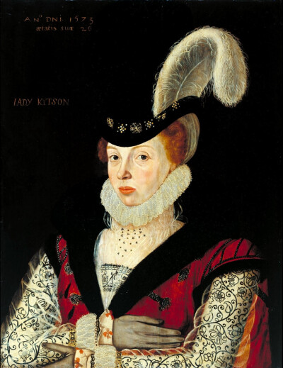 《伊丽莎白·基森女士》（英文：Lady Elizabeth Kytson） 是英国艺术家『George Gower』 于1573年 所作。 