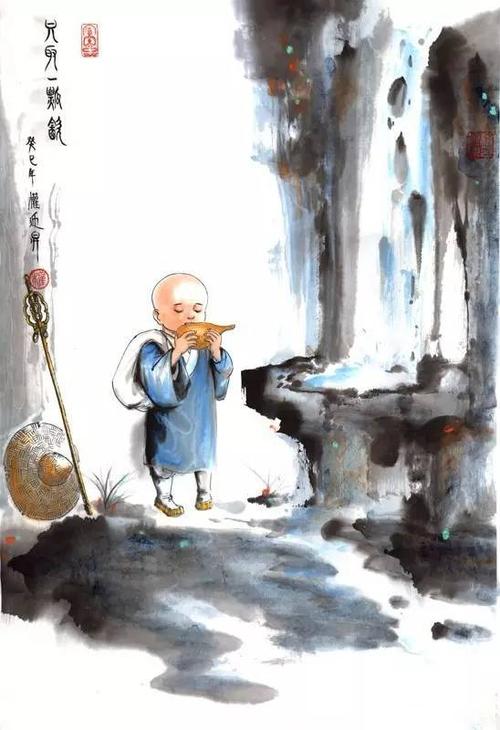 权迎升老师禅画