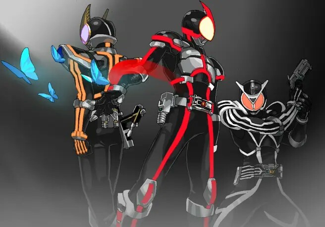 假面骑士faiz 全员集结