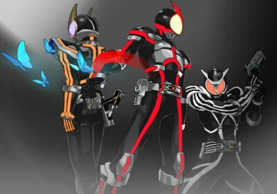 假面骑士faiz 全员集结