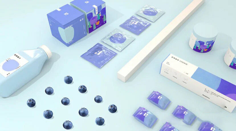 色彩和集合的搭配有趣又亮眼
草莓 芒果 猕猴桃 蓝莓
活泼的品牌形象设计让人眼前一亮