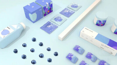 色彩和集合的搭配有趣又亮眼
草莓 芒果 猕猴桃 蓝莓
活泼的品牌形象设计让人眼前一亮