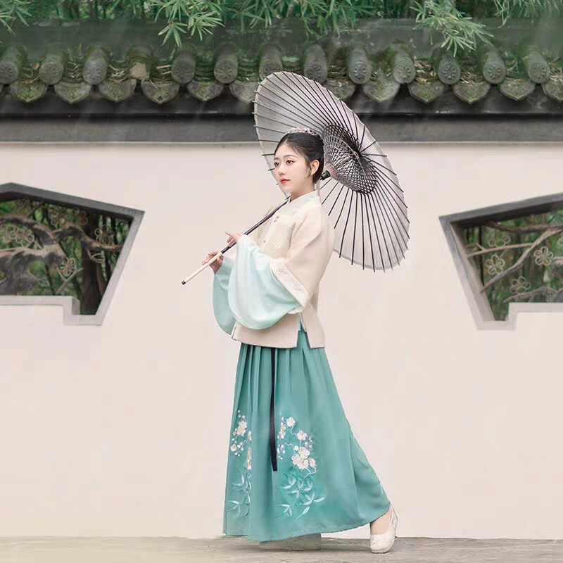 明制 毛呢半袖