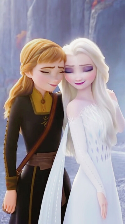 《FrozenⅡ》 Elsa＆Anna 壁纸