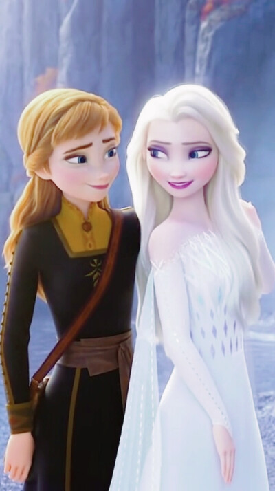 《FrozenⅡ》 Elsa＆Anna 壁纸