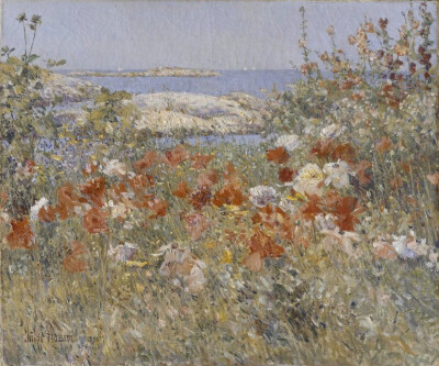 By Childe Hassam (American, 1859–1935）