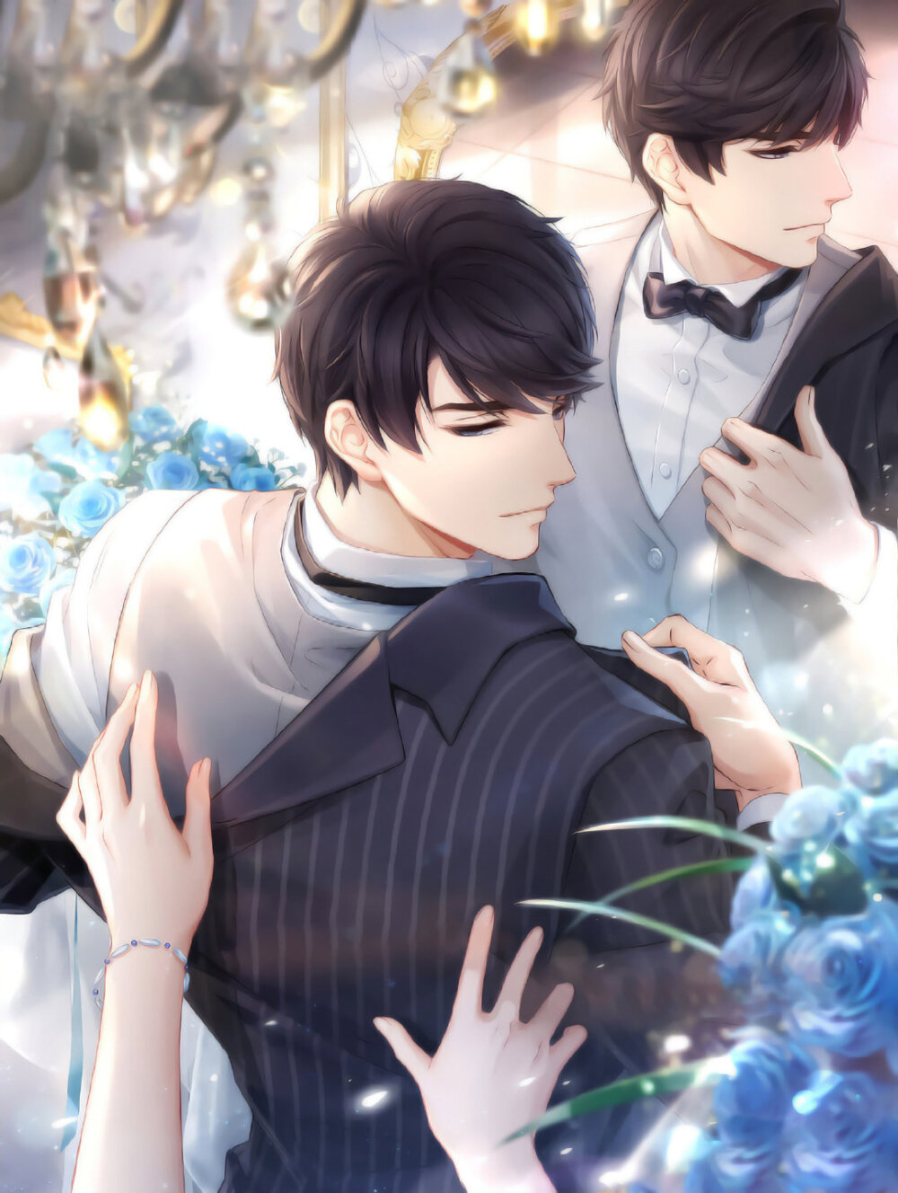 恋与制作人 官图 壁纸 头像 李泽言 许墨 白起 周棋洛 凌肖 文字 cg