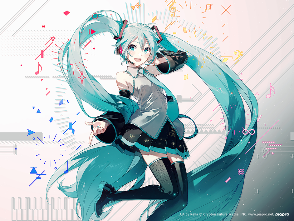 初音ミク
画师 Rella (twi@Rellakinoko)