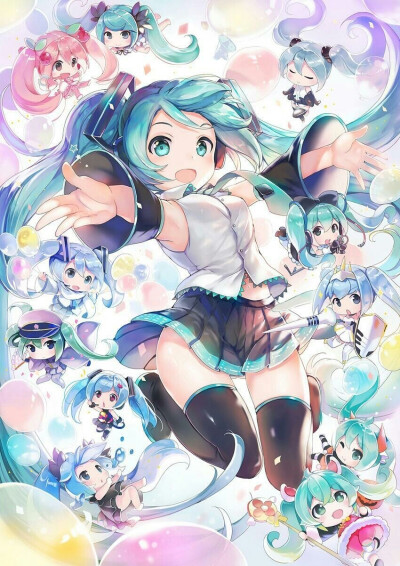 初音未来壁纸 自截头像