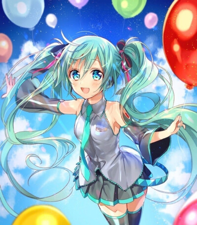 初音未来壁纸 自截头像