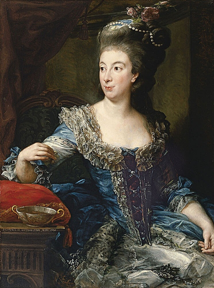 《圣马蒂诺伯爵夫人玛丽亚·贝内德塔画像》（英文：Portrait of the Countess Maria Benedetta di San Martino） 是意大利艺术家『蓬佩奥·巴托尼』 于1785年 所作。 