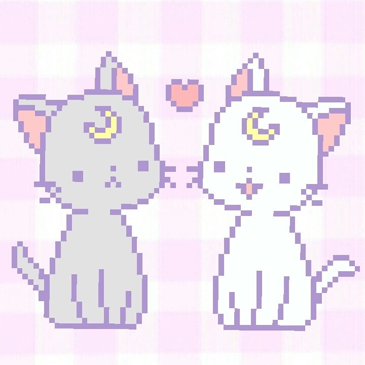 美少女战士头像 像素画