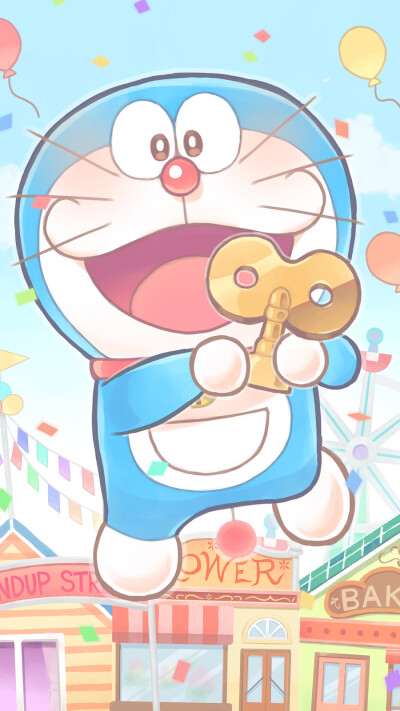 iPhone+壁纸+哆啦A梦+Doraemon 大雄 小夫 胖虎 静香