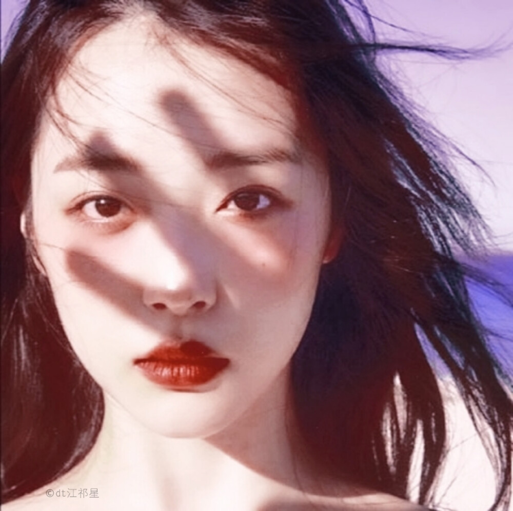 崔雪莉头像.
注明江祁星