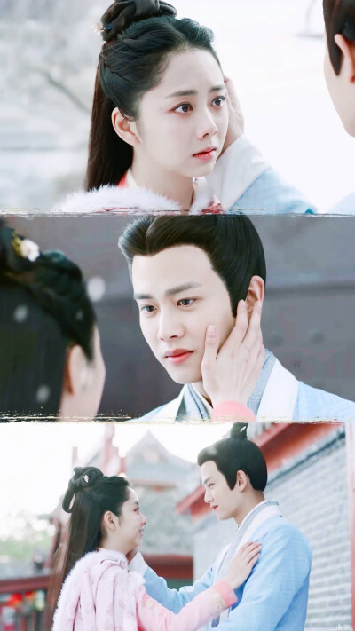 古装剧《锦衣之下》“六元一斤虾”cp 甜蜜手机壁纸 