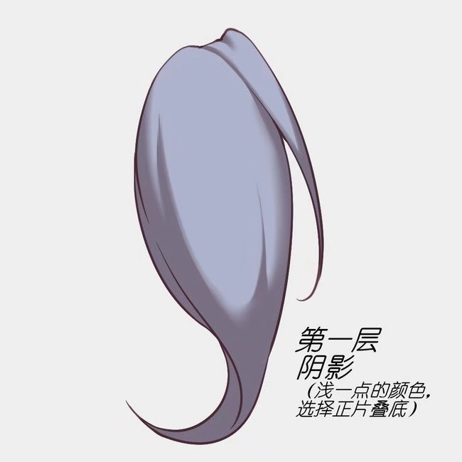 头发绘画教程
