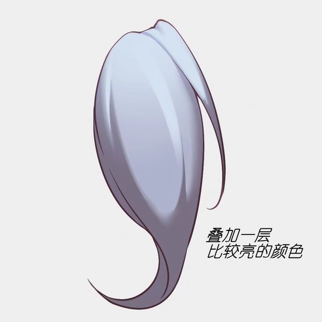 头发绘画教程