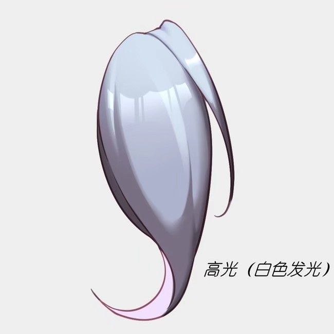 头发绘画教程