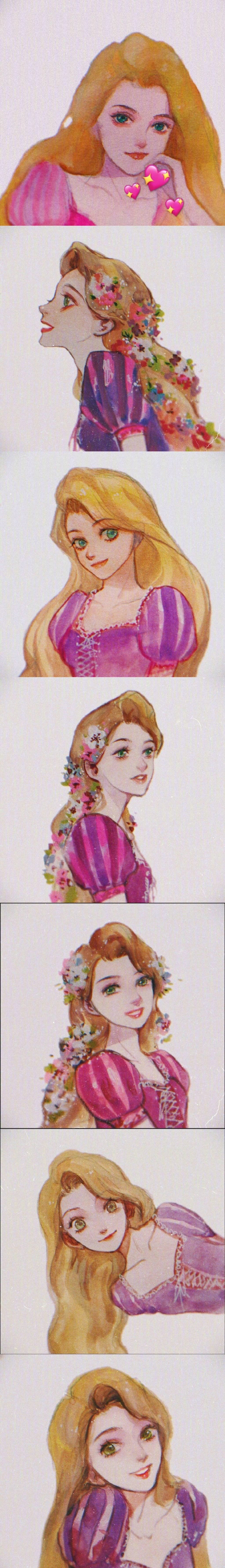 迪士尼公主头像