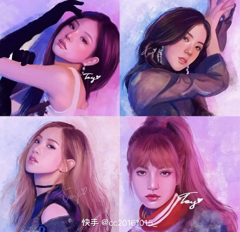 BLACKPINK小时候颜值也高，表白，好好看啊！