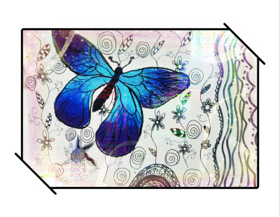 蝴蝶儿童画