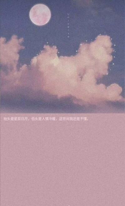 星空和你都很美