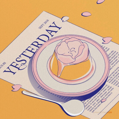 插画 ins：apricotmayor