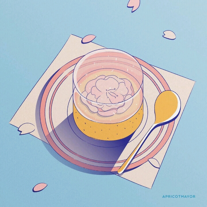 插画 ins：apricotmayor