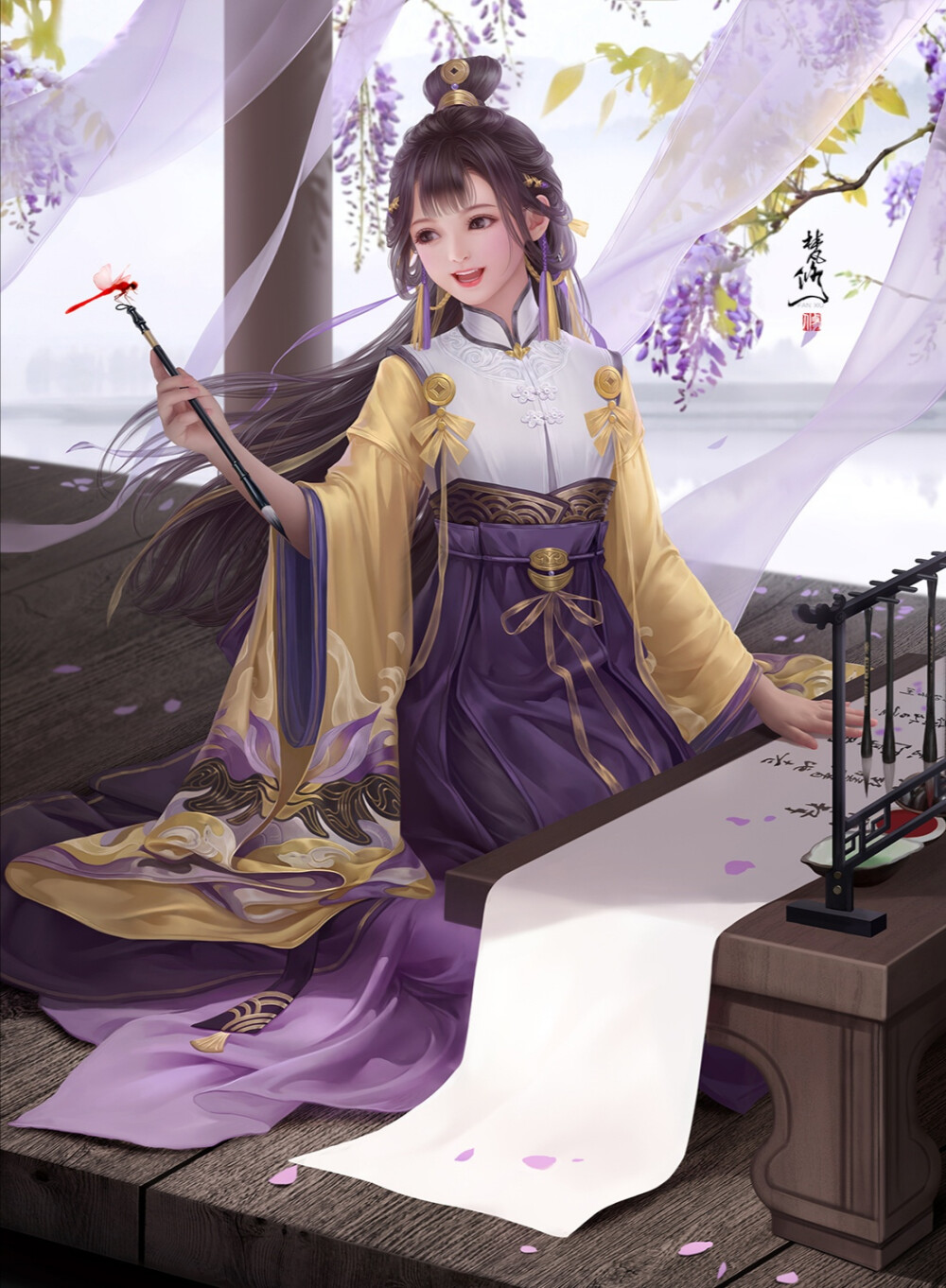 《古风美人》画师:梵修