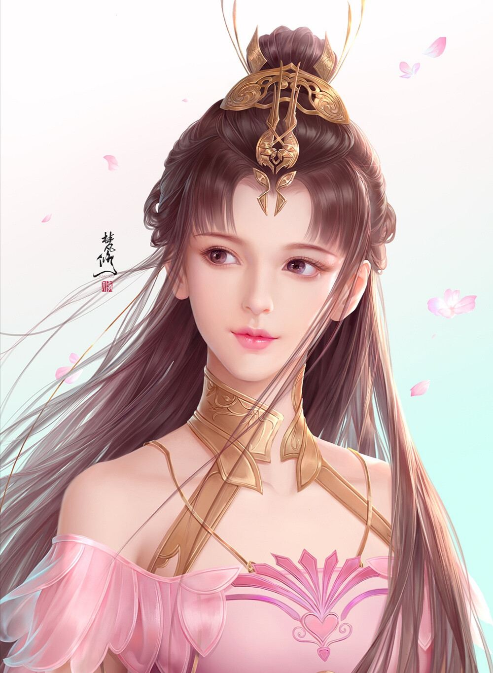 《古风美人》画师:梵修