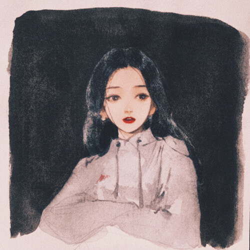 手绘 插画 头像 女生
作者: 阿莘