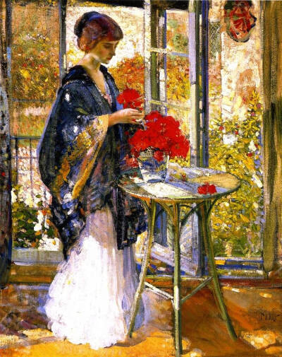 美国艺术家『Richard Edward Miller』 1910-1911年 