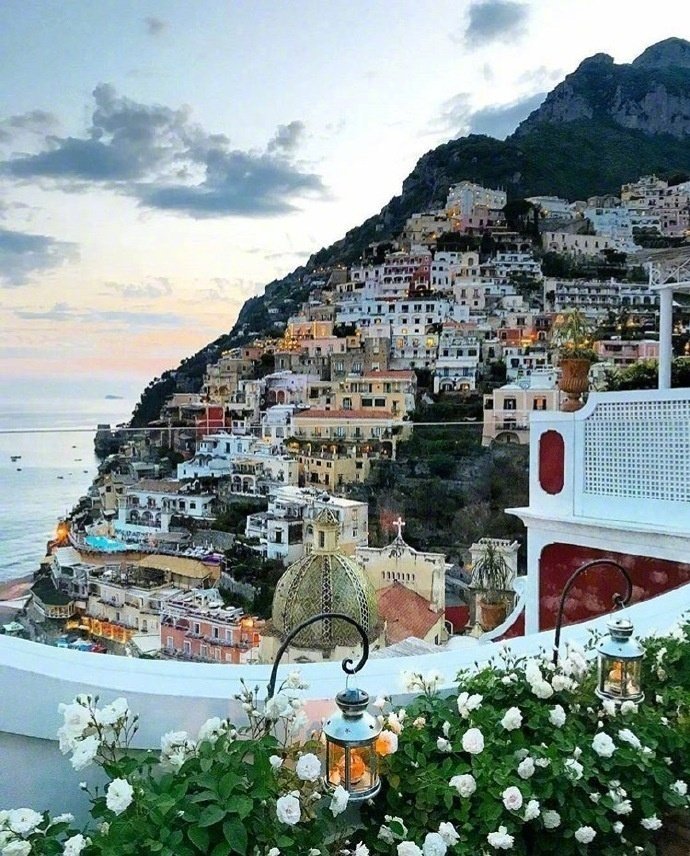 风景如画的意大利小镇Positano 