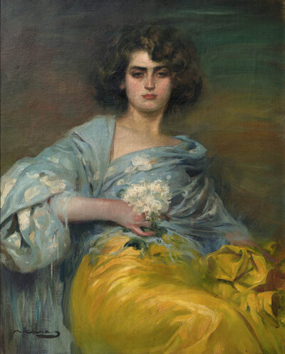 西班牙画家 拉蒙·卡萨斯
(RamonCasas,1866-1932) ​​​
