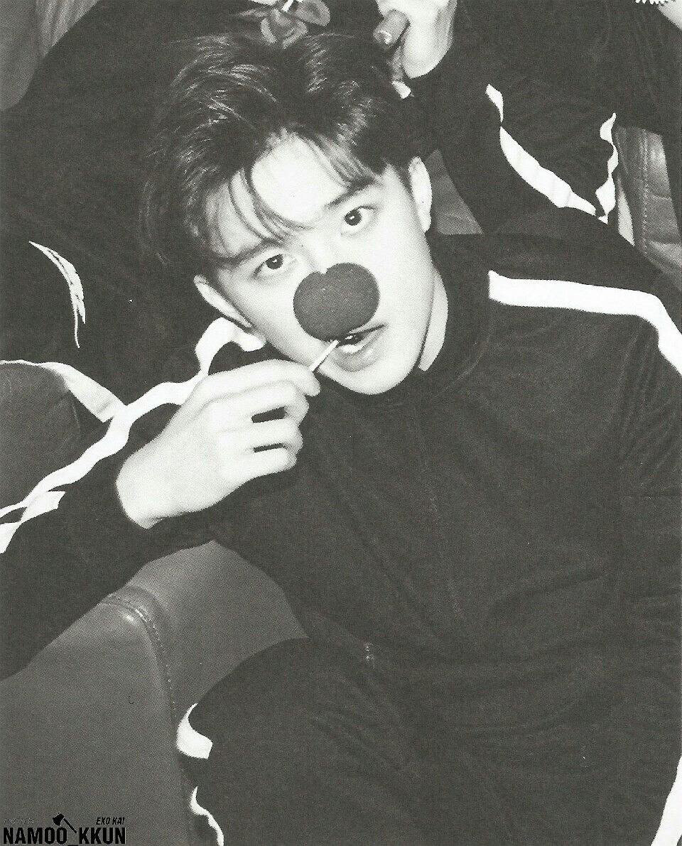 EXO 德国写真 都暻秀 扫图