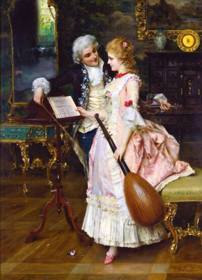 费德里科·安德烈奥蒂?Federico Andreotti (1847-1930)，他是一位意大利画家。他出生于佛罗伦萨。他最初是在佛罗伦萨美术学院(Florentine Academy of Fine Arts)学习美术的。在一次比赛中，他获得了一笔津贴，并最终…