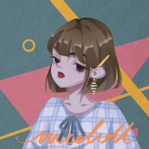   ——
           永远清醒 永远温柔
                               (插画女头之一)
