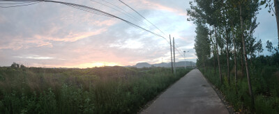 姥家的饭后散步①