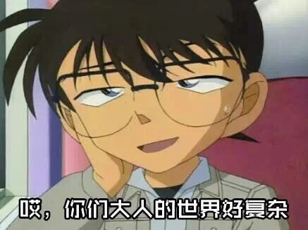 柯南表情包来袭