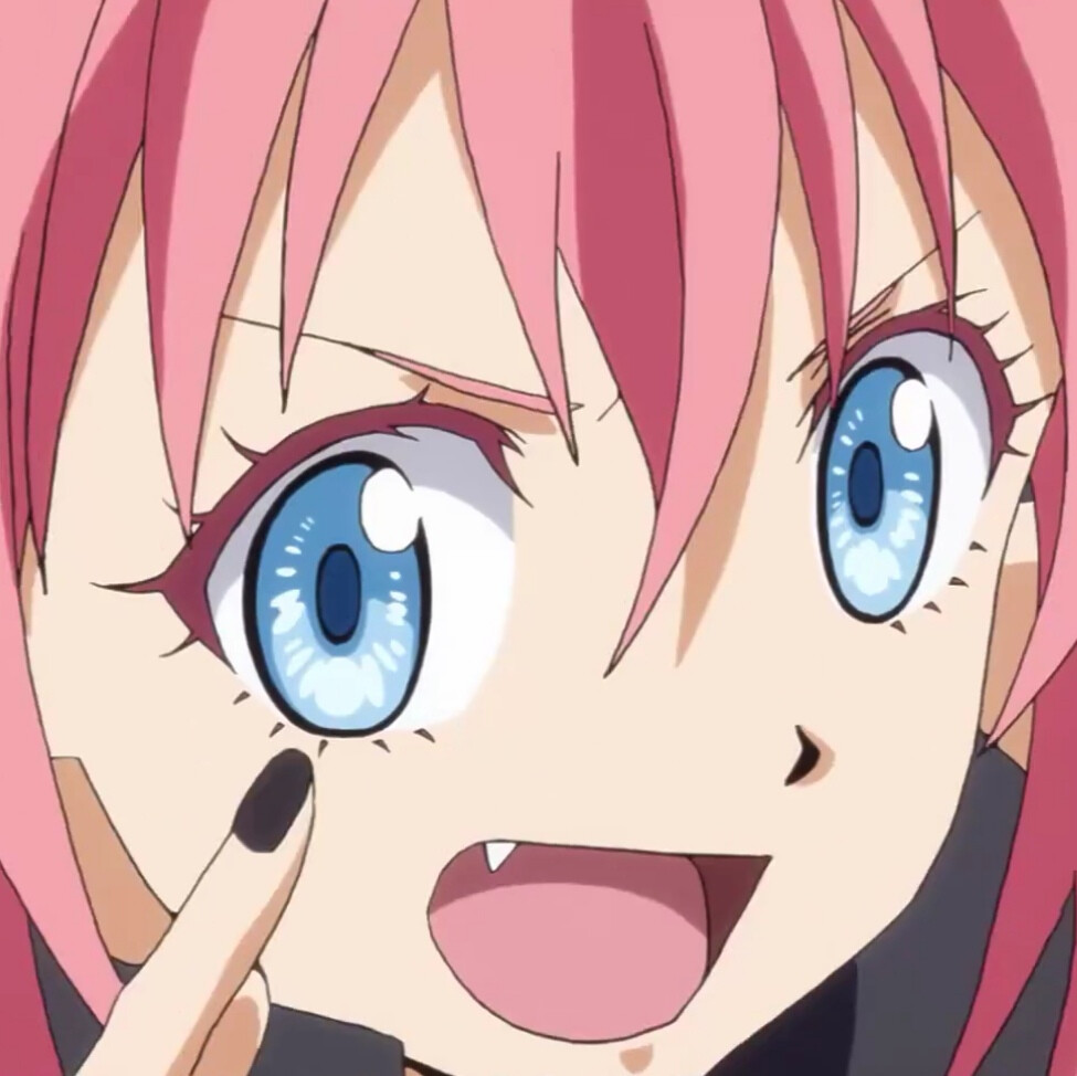 关于我转生变成史莱姆这档事米莉姆粉发女头漫头可爱自截